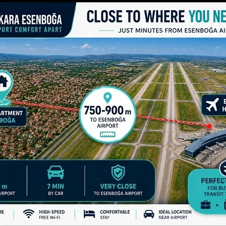Ξενοδοχείο με διαμερίσματα Esenboga Airport Comfort 4*